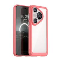 New Transparent Colorful TPU Case for Huawei Pura 70 Pro P70 P60 Protective Cover Clear Fundas Coque Capa Shell Huawei Pura 70 Pro skaidri