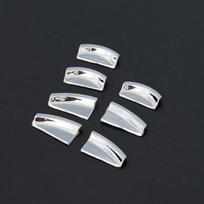 ABS automobilio lango stiklo pakėlimo mygtukai blizgučiai lipdukai 7 vnt. skirti Mercedes Benz W176 W246 W205 W204 W212 W213 C117 X156 1 set white