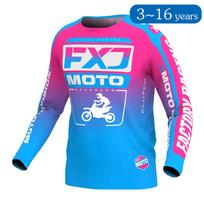 vaikas Motocross Jersey lenktynės Visureigis dviratis MX Enduro MOTO Motociklas berniukas mergaitė vaikas 5 6 7 8 9 10 11 12 13 14 15 16 L-Jersey-kid
