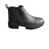Autumn Boots Trendy Men's Boots Genuine Leather Tide Boots Bottom New Men's Ankle Boots 38 juoda