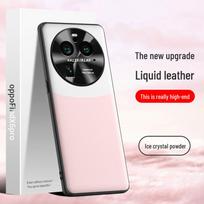 Protective liquid leather case for Oppo Find X6 Pro, anti-fall cover, one-piece design, suitable for your phone. oppo Find X6 Pro gray