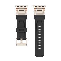 Silicone Strap For Apple Watch Band Ultra 2 49mm 45mm 44mm 42mm Sport Band For iWatch Series 9 8 7 6 5 4 3 Bracelet Accessories For apple  42/44/45/49mm juoda