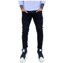 Autumn New Men'S Jeans Slim Fit Small Feet Casual Black Men'S Jeans 28 juoda