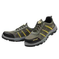 Steel Baotou Anti-smashing and Anti-piercing Labor Insurance Shoes Low-top Steel Sole Safety Shoes Construction Site Shoes 47 black