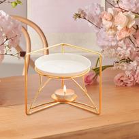 Essential Oil Burner Diffuser Fragrance Holder Aroma Melt for white