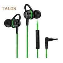 3,5 mm laidinės ausinės į ausį, stereo ausinės su mikrofonu, grynas žemas dažnis, triukšmo slopinimas, metalinės, galingas žemas dažnis, laisvų rankų įranga, sportinė laisvų rankų įranga žaidimams, muzikai, fitnesui žalia