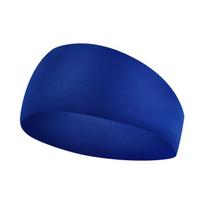 Men Headband High Elastic Gym Running Tennis Headwrap Sports Sweatband Solid Color Breathable Football Badminton Yoga Hair Bands