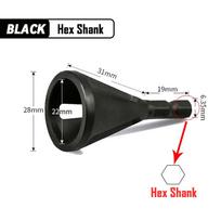 1PC Deburring External Chamfer Tool Metal Hex Triangle Trimming Drill Bit for Stainless Steel Copper Screw Fast Remove Burr Removal