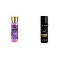 Bella Vita Luxury Date Women Body Spray Mist for Refreshing Floral & Vanilla Long Lasting Fragrance ,150 ml CEO MAN Body Parfum