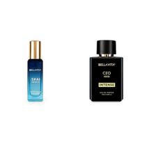 Bella Vita Luxury Skai Aquatic Unisex Eau De Cologne Ceo Men Intense Eau De Parfum Liquid Perfume With Bergamot Lavender & OrchidWoody & Musky 100 Ml