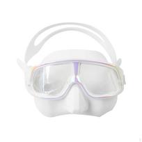 Diving Goggles Mask Silicone Waterproof Snorkeling Swimming Snorkel for Surfing balta