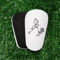 Futbolo blauzdų apsaugų rinkinys, lengva apsauginė įranga treniruočių sesijoms XS black