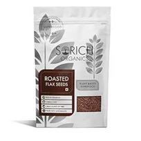 Sorich Organics Skrudintos linų sėmenys valgymui, 400g | Linų sėmenys plaukų augimui, odai | Sveiki užkandžiai | Dietinis maistas gray