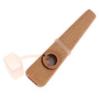 1vnt medinė kazoo kazoo medinė fleita akompanimentas pradedantiesiems fleita paprasta išmokti ir groti instrumentu