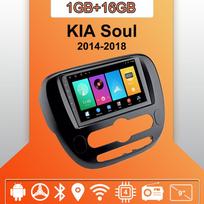 Android Carplay Automobilinis Radijas KIA Soul 2014-2018 Multimedijos Grotuvas Pagrindinis Įrenginys Stereo GPS Navigacija BT WIFI 2+32GB 1+16GB