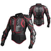 Apsauginė motociklo striukė Viso kūno šarvai Dirt Bike Gear Keturračių sauga Motocroso Apsauga Dviračių Šarvai Dviračių Važiavimo Dviračiu Važiavimo apsauga M raudona
