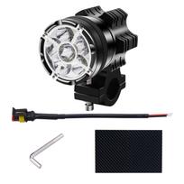 Aluminum Alloy External, LED Headlights, with Explosion-proof Mesh, Constantly on With 6 Lights 8.4*6.1*10.2cm juoda
