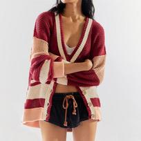 2024 Autumn and Winter V Neck Knitted Cardigan Jacket Women Fashion Pocket Plus Size Cardigans Sweater for Women Vintage Casual Loose Knitwears 25112 S raudona