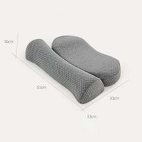 Memory Foam Cervical Pillow Neck Protection Slow Rebound Shaped Maternity Sleeping Pillows Relief Sleeping Pillow Beding Contoured Support Pillow pilka