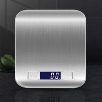 Digital Kitchen Scale 10kg/5000g 1g Multifunction Electronic Food Cooking Baking Scale Weight Gram Ounce Stainless Steel Backlit,washable 10Kg white