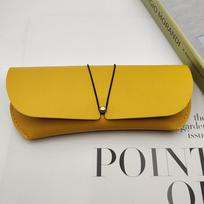 Unisex Fashion Glasses Bag Protective Case Cover Women Men Portable Sunglasses Case Box Reading Eyeglasses Box Accessories geltona