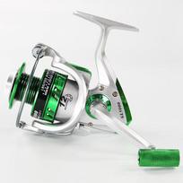 Nauja žūklės ritė 12BB 5.5:1 pilnas metalinis ritė „Baitcaster“ žvejybos ritė, sidabrinė ir juoda 1000–7000 serija 12&1000 Series sidabras