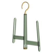 Hanging Shoe Drying Rack Balcony Drying Shoes Windproof Hook Light Luxury Can Be Stacked Shoes Windproof Drying Rack armijos žalia spalva