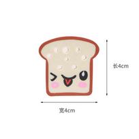1 gabalas mielas Kawaii Toast guminis trintukas vaikams Naujovės raštinės reikmenys mokykliniai reikmenys beige