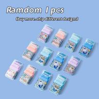 1vnt Sweet Planet Clean Eraser Dviejų pusių dizaino Mini mielas valymo koregavimo įrankis pieštukams