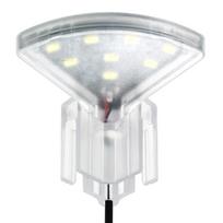 USB akvariumo LED ventiliatoriaus formos apkabos lempa su 8 vnt High Light SMD5730 LED žuvų tanko balta šviesa