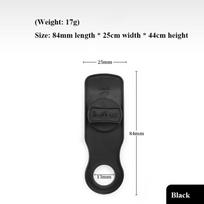 2pcs Black Jaw Grip Nylon Plastic Tarpaulin Trap High Quality Caravan Snap  Outdoor Tool juoda
