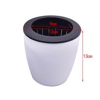 Automatinis vandenį sugeriantis sultingas vazonas su hidroponiniu baseinu Mėsingas gėlių vazonas 12*13*9cm