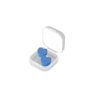 Silikoninės Mėlynos Miego Ausų Kištukai Garso Izoliacija Triukšmo Mažinimas Anti Triukšmas Vandeniui Atsparūs Plaukimo Ausų Kištukai In-Ear Ausų Kištukai 2pcs mėlyna