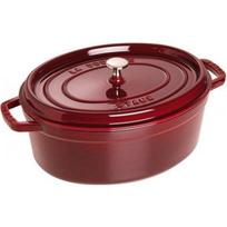 Cocotte - STAUB - Ovale - 29CM - 4,2L - Majolique Grenadine