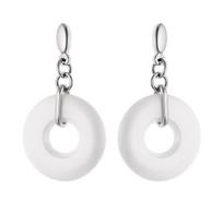 Boucles d'Oreilles Giorgia - Argent Massif Rhodié 925 balta