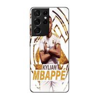 Coque Maniacase pour Samsung Galaxy S21 Ultra 5g Kylian Mbappe Real Madrid wallpaper celebration juoda