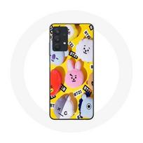 Case - Maniacase - Samsung Galaxy A32 5G - BT21 - Soft - Plastic silicone juoda