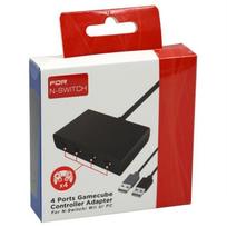 IPega Adaptateur GC Gamepad pour contrôleur GameCube 4 ports pour Wii U / Switch / PC USB