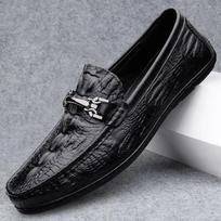 Madingi odiniai batai vyrams Aukštos kokybės vyriški laisvalaikio batai, elegantiški, pigūs korėjietiško stiliaus, originalūs, originalūs, maža kaina išpardavimas 37 gray