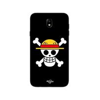 Case for Samsung Galaxy j7 2018 One Piece Pirate Flag Rap and Straw Hat juoda