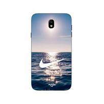 Case - Nike - Samsung Galaxy J7 2018 - White Logo - Soft - Daily Protection juoda