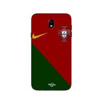 Coque - MANIACASE - Samsung Galaxy J7 2018 - Rouge - Souple - Maillot Nike