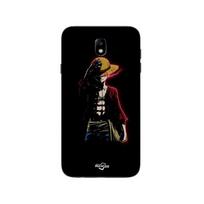 Case for Samsung Galaxy j7 2018 one piece manga anime luffy black background juoda