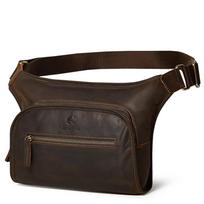 HUMERPAUL 100% Cowhide Messenger Bag Multifunctional Shoulder Bag ruda
