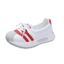Fashion 2024 Women's Fashion Flat Sports Colorful Casual Shoes Flat Heel Lace Up Shoes Women's Casual Sports Shoes Zapatos De Mujer 40 geltona