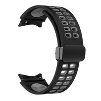 Be tarpų apyrankė Samsung Galaxy Watch 7 44mm, lengva, su poromis, magnetiniu užsegimu Galaxy Watch 4 5 6 FE 40mm Starp Galaxy watch 4 5 6 white