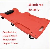 36 inch Car Repair Lying Board Skateboard Spare Parts Repair Board Car Vehicle Service Maintenance Tool black