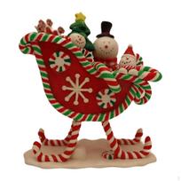 Soft Clay Christmas Ornament Decoration Decorative Desktop Xmas Decor for Little Snowman