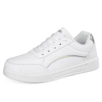 Fashion White Sneakers Women Spring Autumn Sports Skateboard Shoes Fashion Comfortable Leather Sneakers Shoes Outdoor Casual Shoes Women 42 balto aukso spalvos