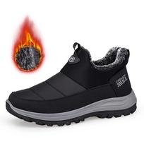 Madingi žiemos sniego batai vyrams, kasdieniai, įsispiriami, aulinukai, šilti, su kailiu, patogūs sportbačiai, neslystantys, Botas, vyriški batai, Zapatos Hombre, 2024 35
